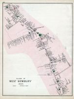 West Newbury Village, Essex County 1884
